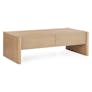 Torme 48" Storage Coffee Table - White Oak