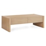 Torme 48" Storage Coffee Table - White Oak