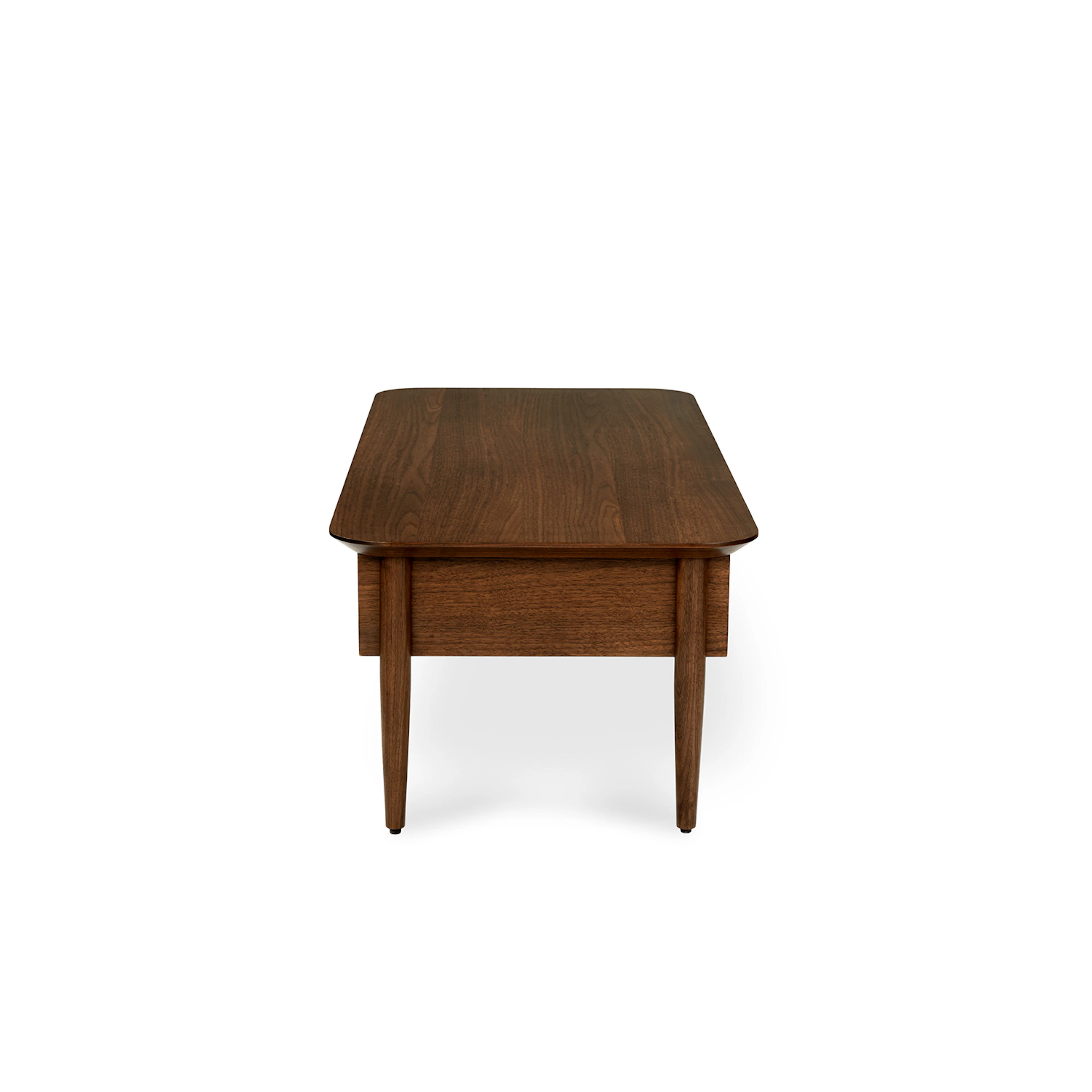 Lenia 46" Storage Coffee Table - Walnut
