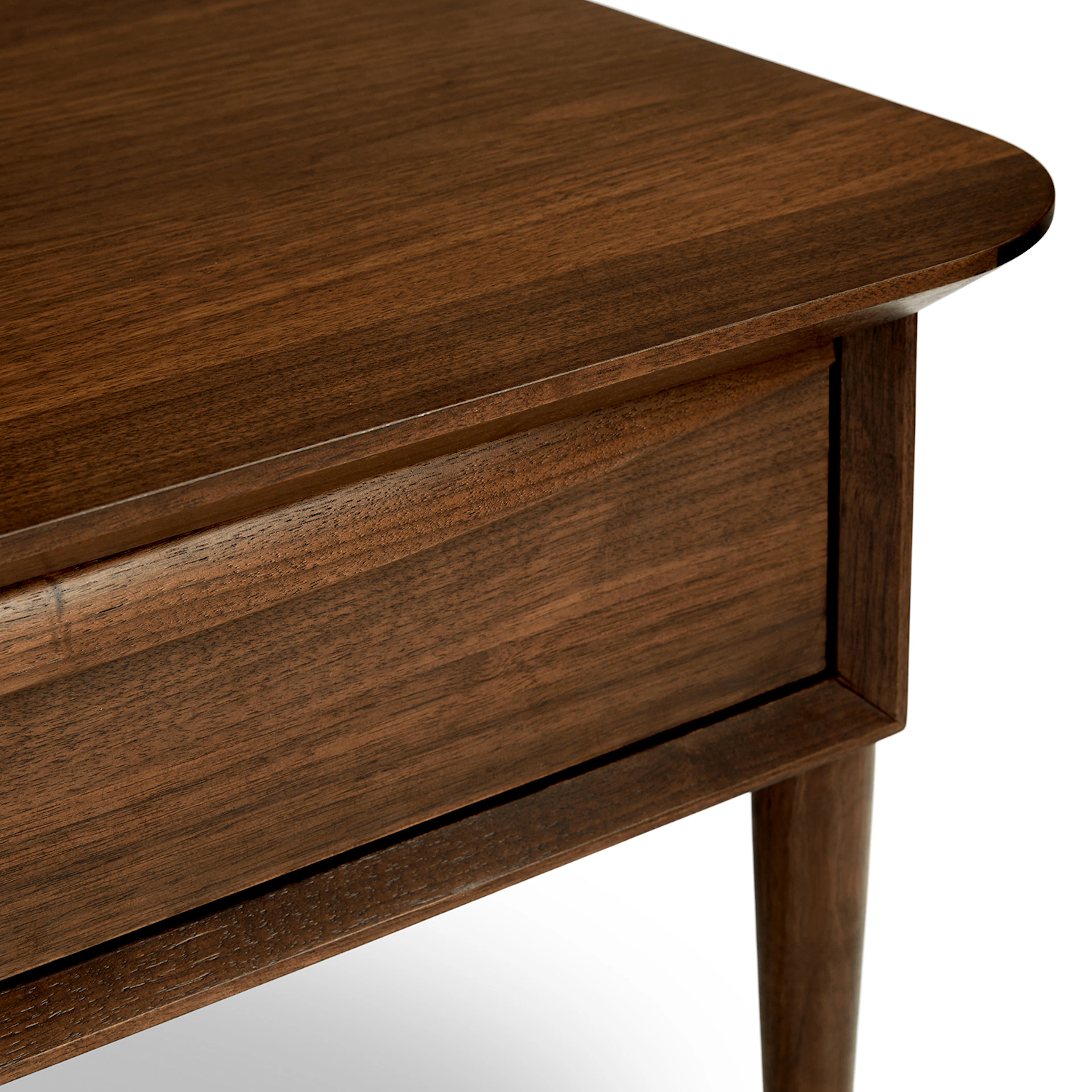 Lenia 46" Storage Coffee Table - Walnut