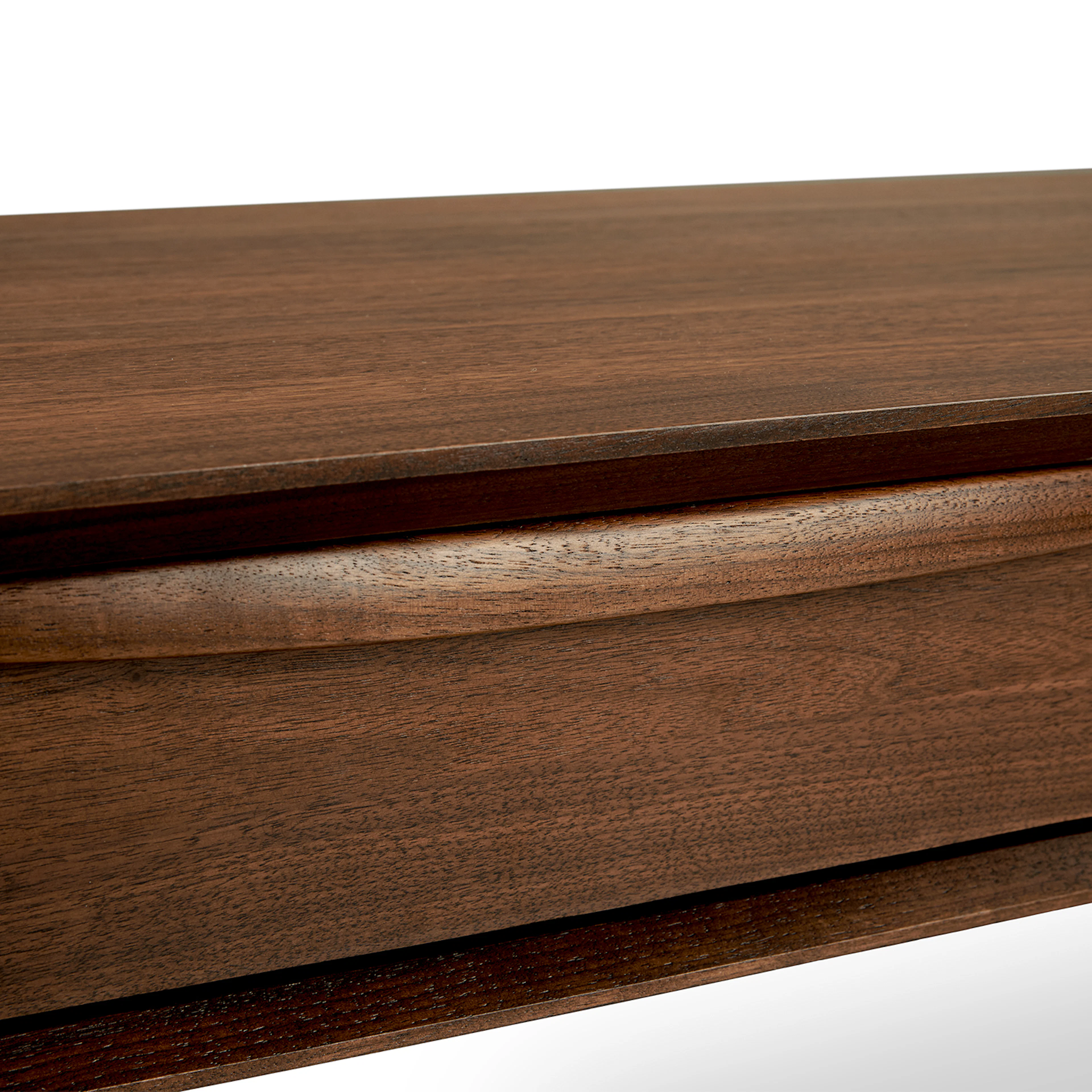 Lenia 46" Storage Coffee Table - Walnut