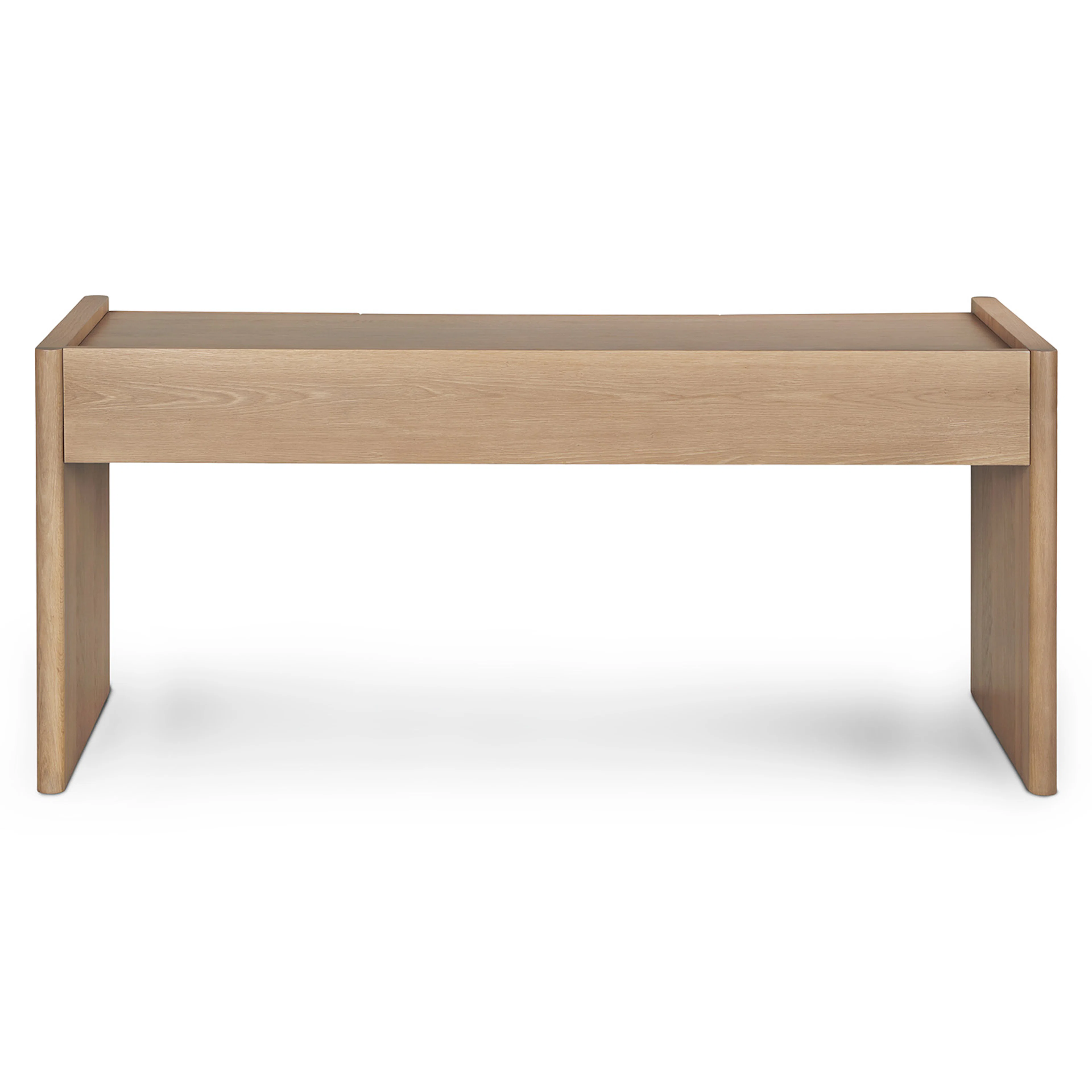 Torme 70" White Oak Desk - Modern Office Furniture