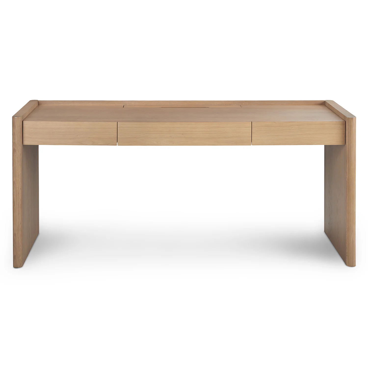 Torme 70" White Oak Desk - Modern Office Furniture