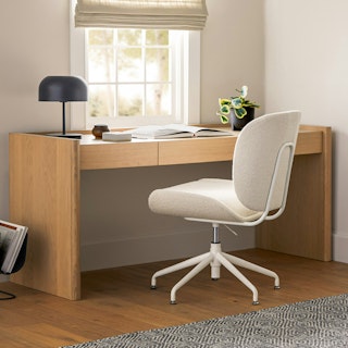 Torme White Oak Desk