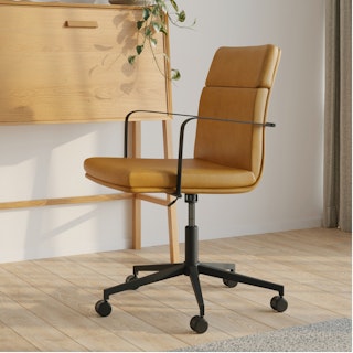 Gerven Charme Tan Office Chair