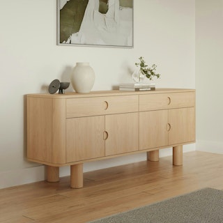 Adel 71" Sideboard - White Oak