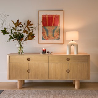 Adel 71" Sideboard - White Oak
