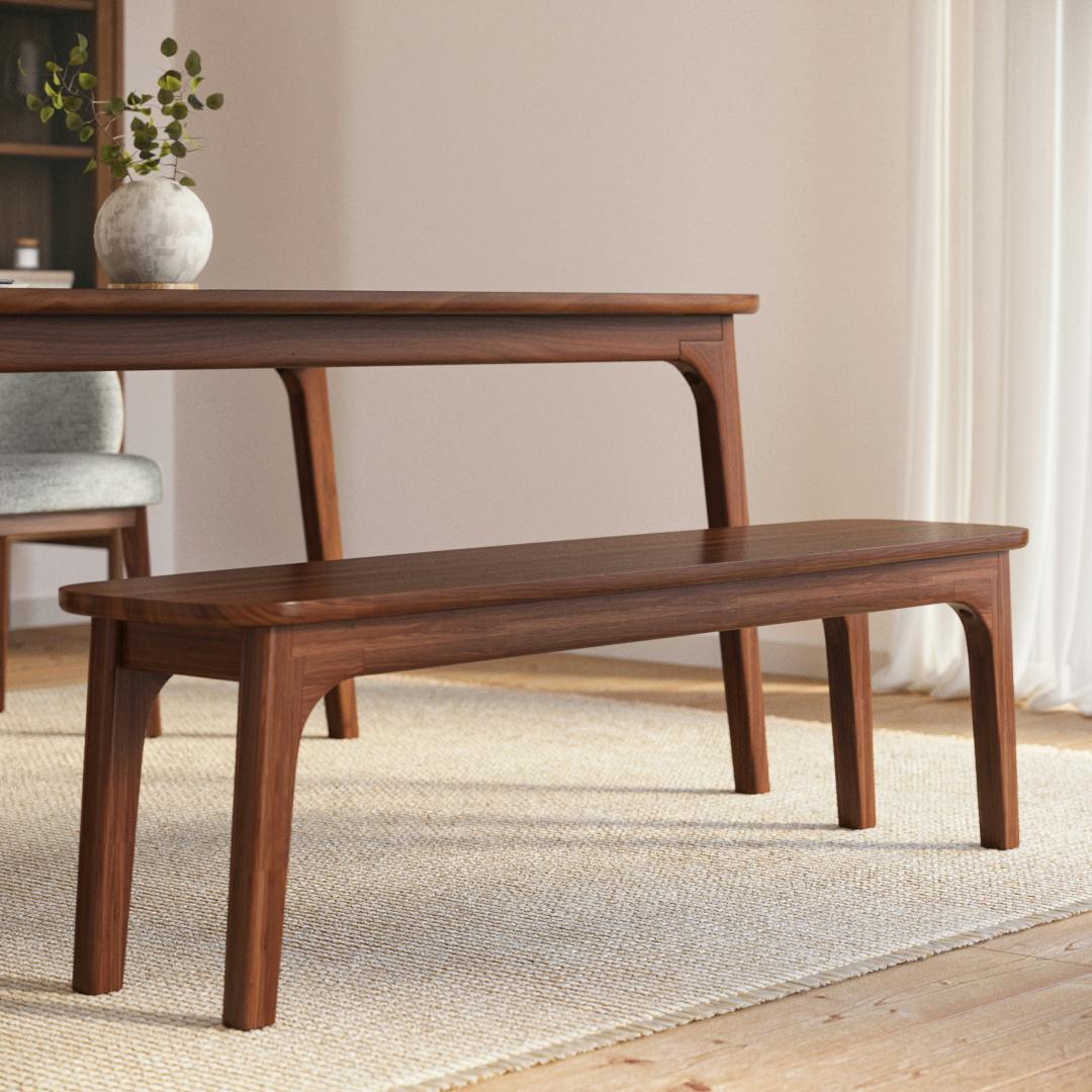 Plumas Walnut Dining Bench | Article