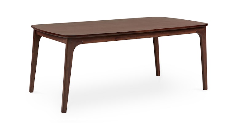 Plumas Walnut Dining Table for 6 - Primary View 1 of 9 (Open Fullscreen View).