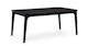 Plumas Black Ash Dining Table for 6 - Gallery View 1 of 10.