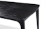 Plumas Black Ash Dining Table for 6 - Gallery View 6 of 10.