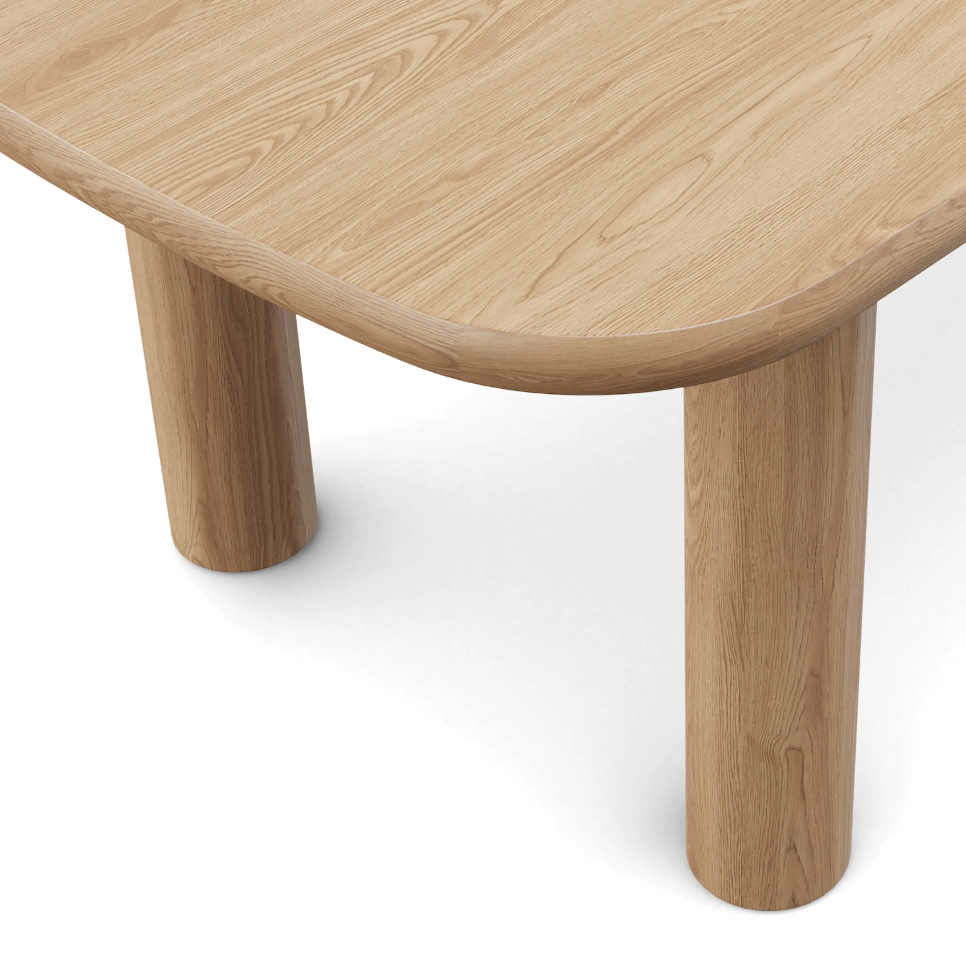 Adel 82.5" Dining Table - White Oak