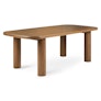 Adel 82.5" Dining Table - Smoked Oak