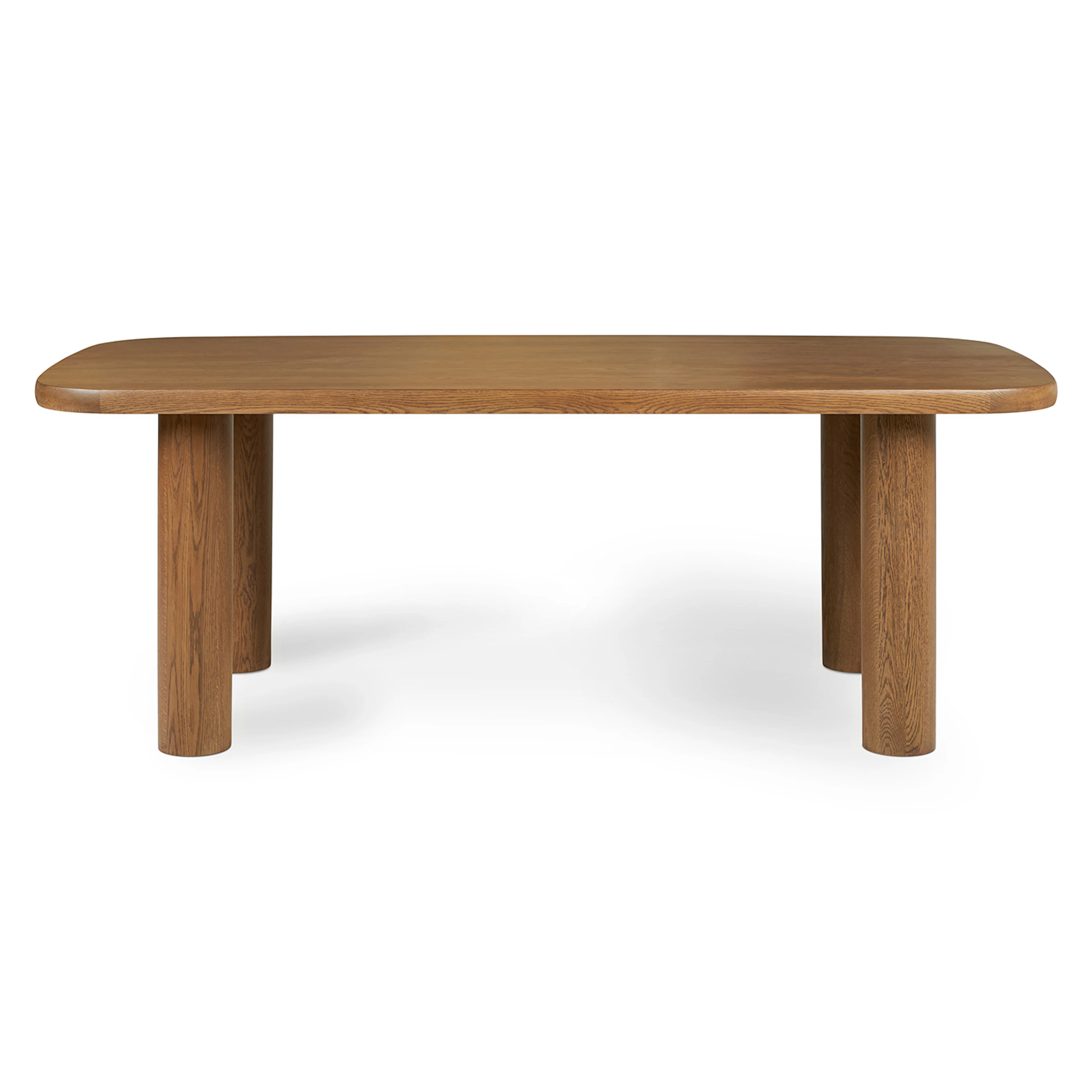 Adel 82.5" Dining Table - Smoked Oak