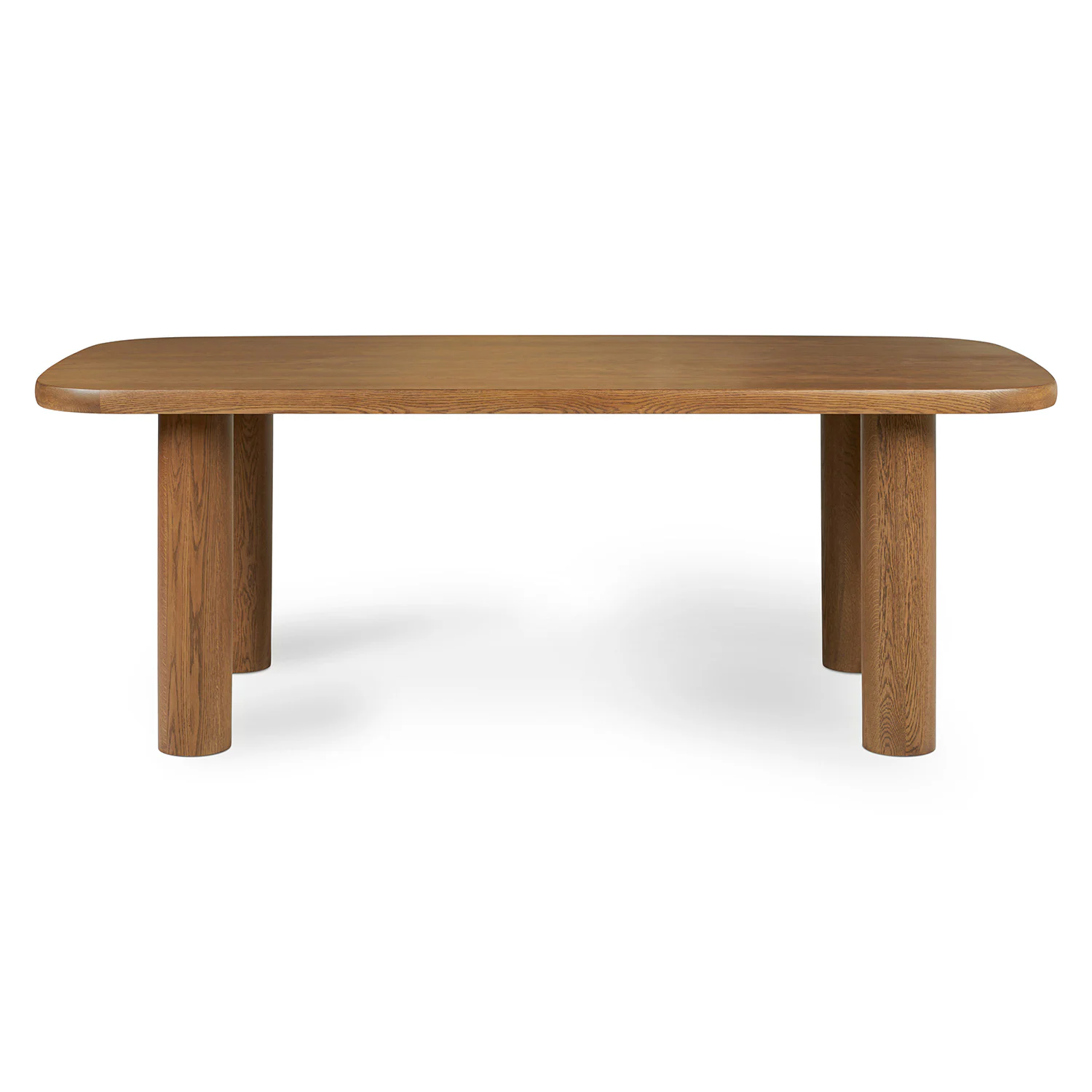 Adel 82.5" Dining Table - Smoked Oak