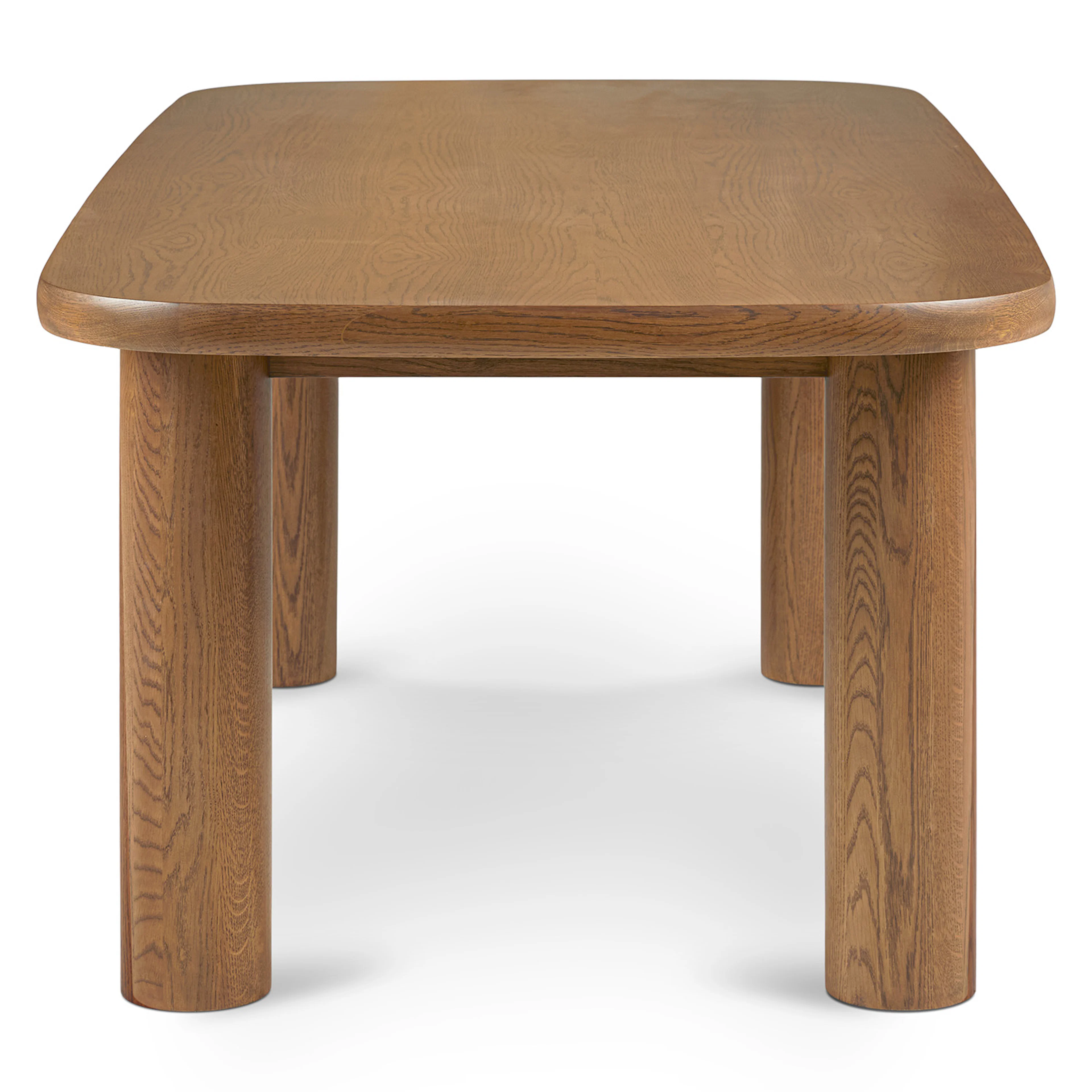 Adel 82.5" Dining Table - Smoked Oak