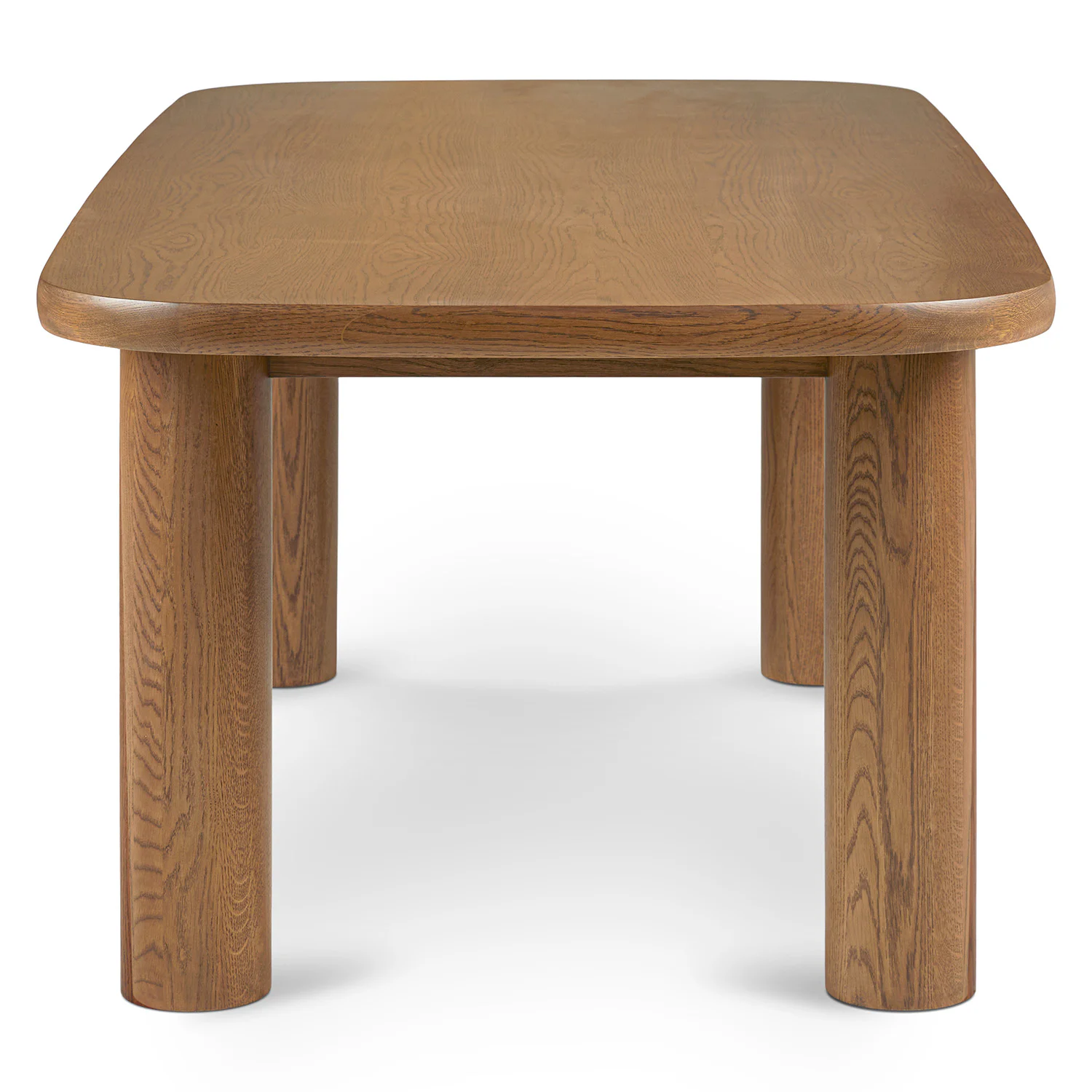 Adel 82.5" Dining Table - Smoked Oak