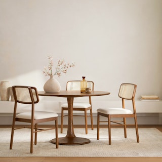 Chairs Walnut Tulip Dining Table Tulip Style 78