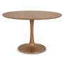 Hendrick 47.25" Dining Table - Smoked Oak