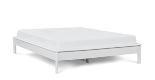 Pactera White King Bed