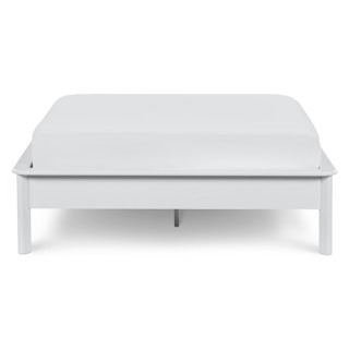 Pactera White Full Double-sized Bed 