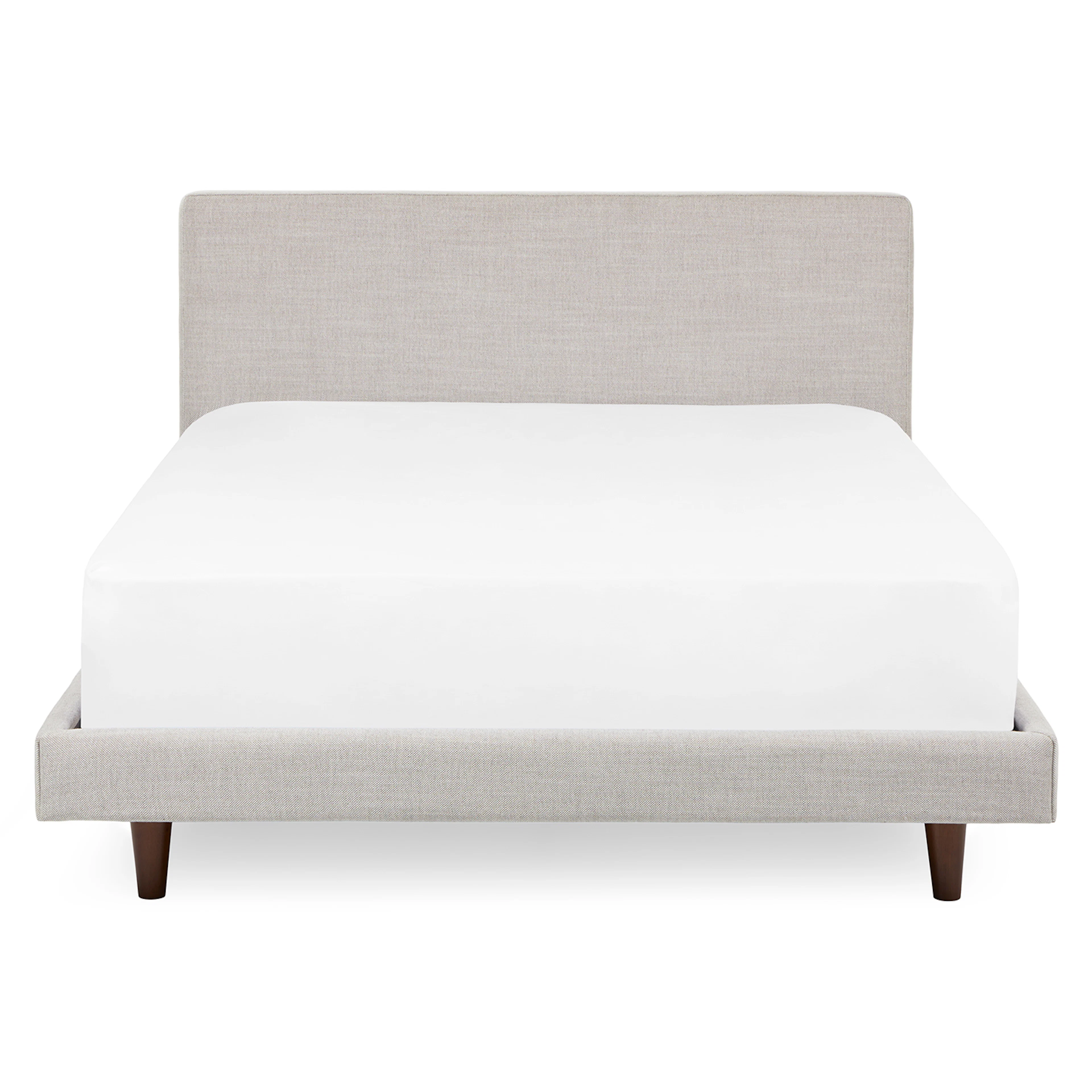 Tessu Full Low Profile Upholstered Bed - Clay Taupe