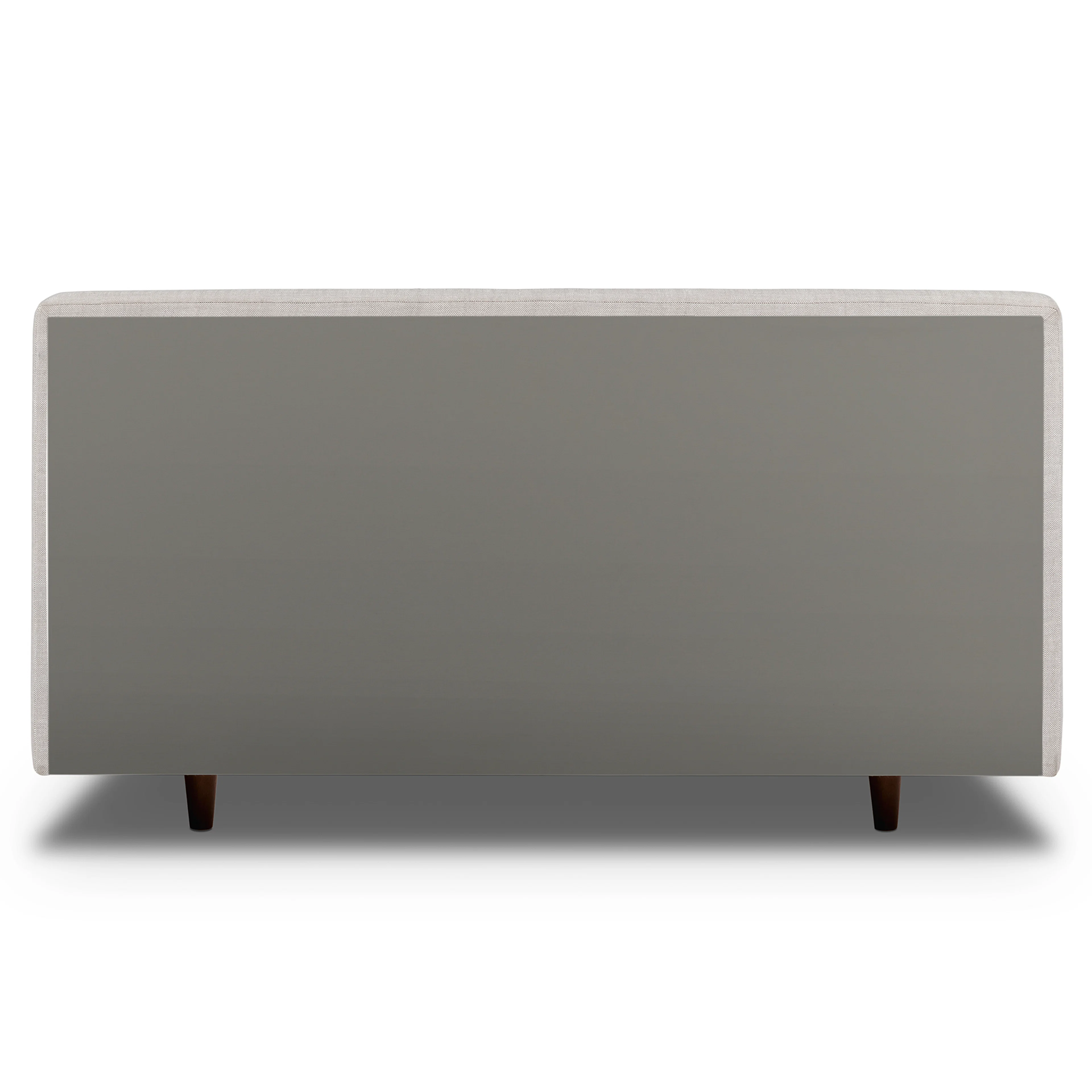 Tessu Full Low Profile Upholstered Bed - Clay Taupe