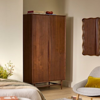 Lenia Armoire - Walnut