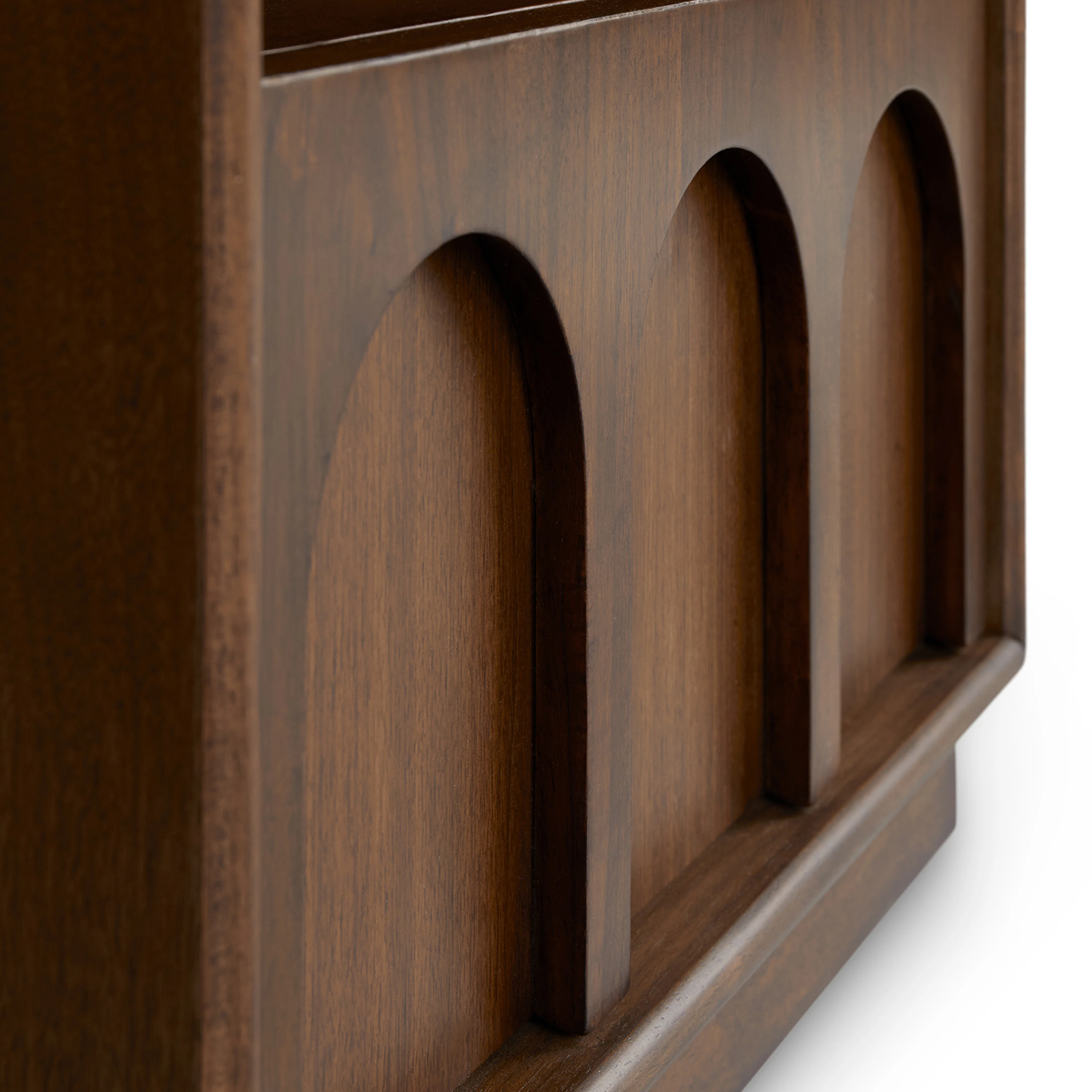 Prima 1-Drawer Nightstand - Walnut