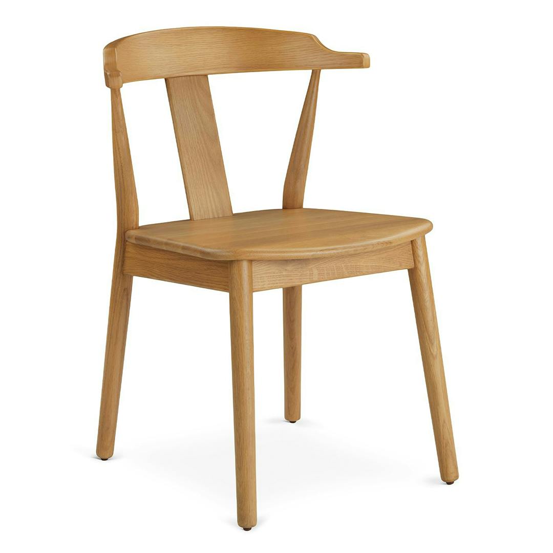 Morton Solid Oak Dining Chair | Article