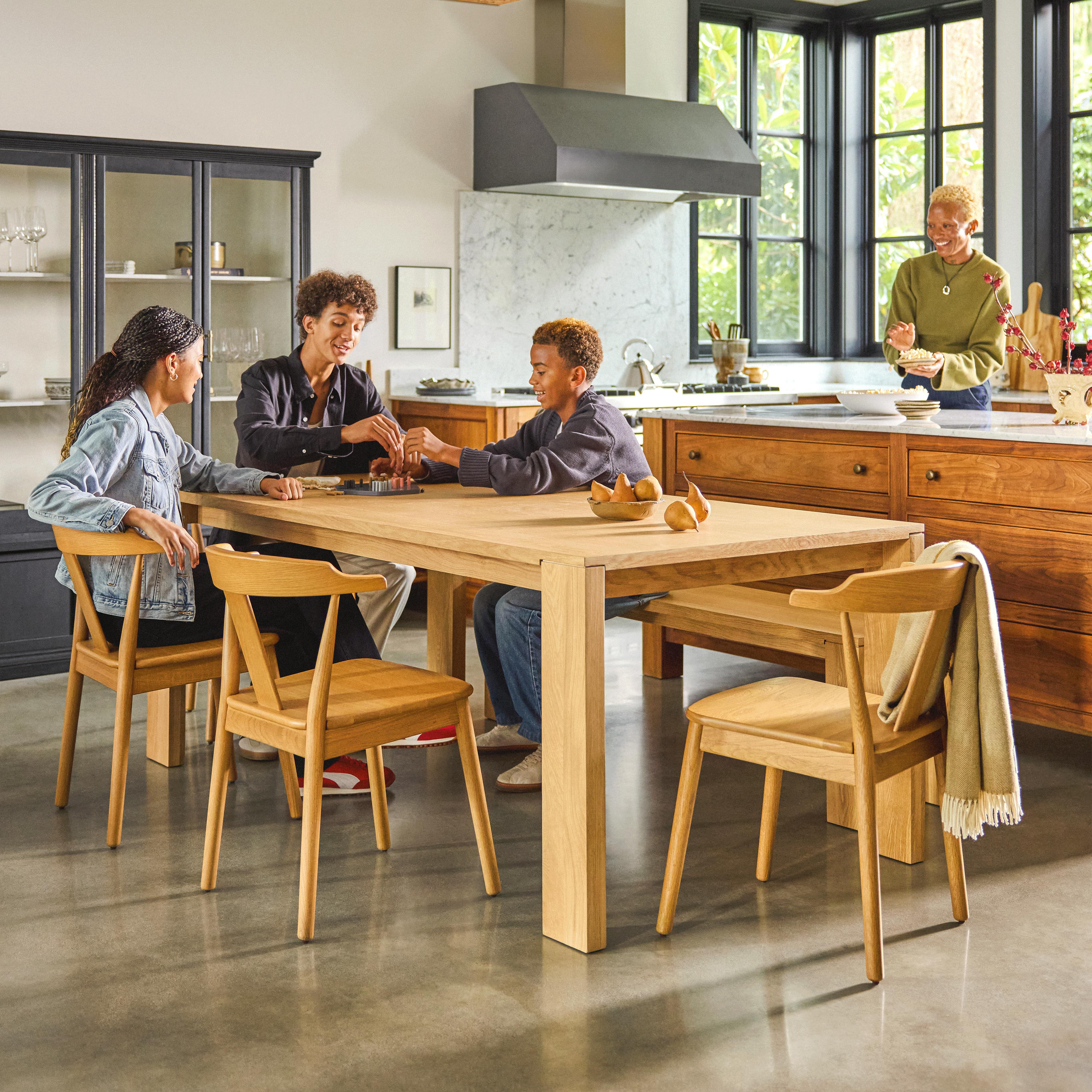Morton Solid Oak Dining Chair | Article