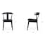 The Morton Dining Chair x Wanda Seat Cushion Bundle - Gallery View 1 of 7.