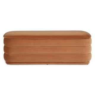 Rolph Plush Pacific Rust Bench
