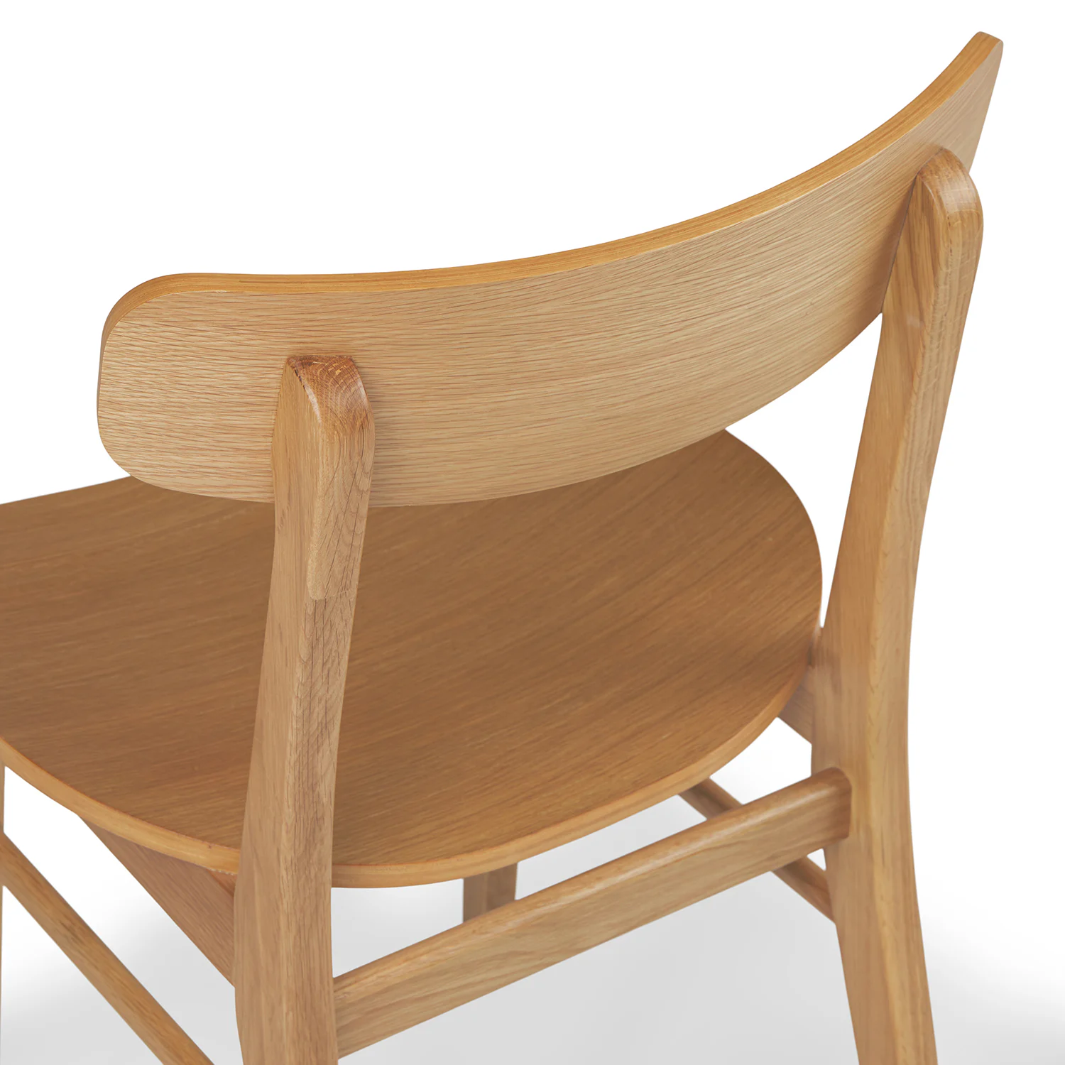 Ecole Oak Dining Chair | Mid-Century Modern Comfort