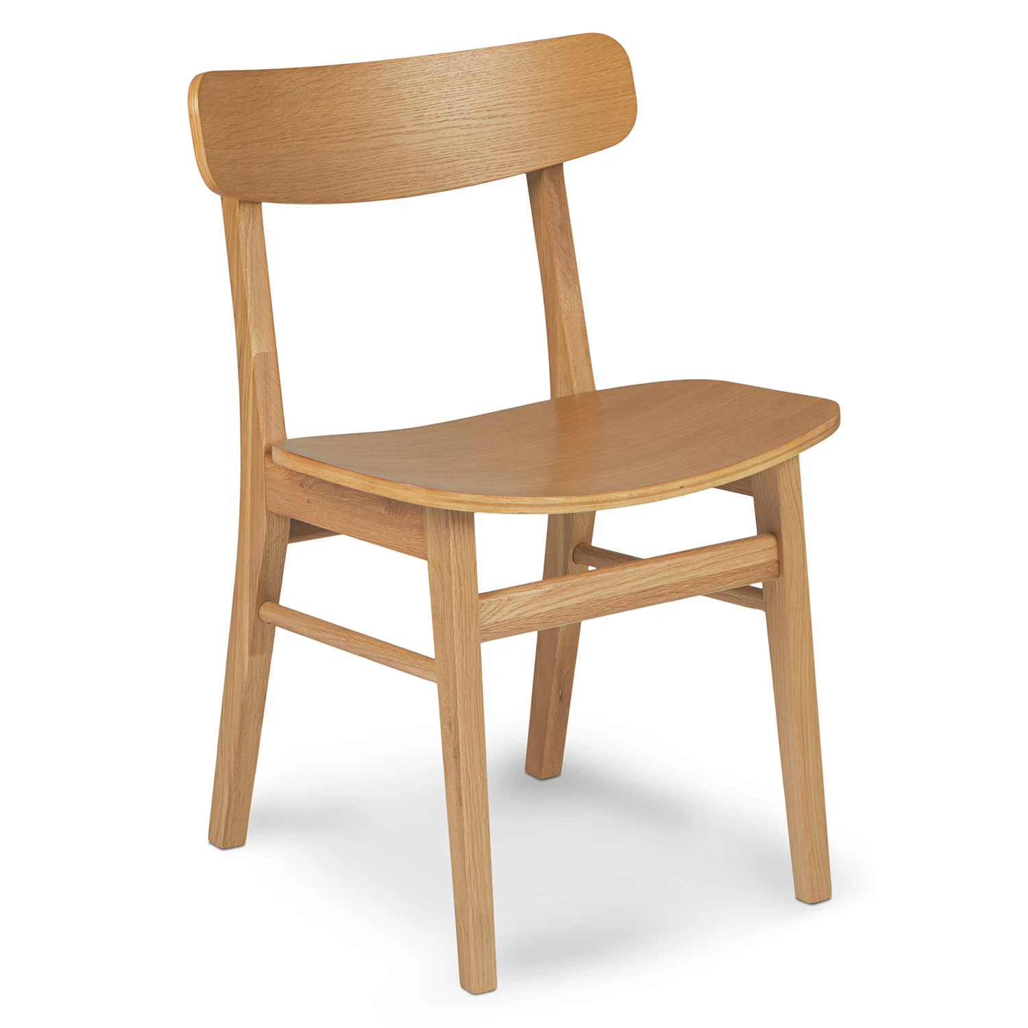 Ecole Oak Dining Chair | Mid-Century Modern Comfort