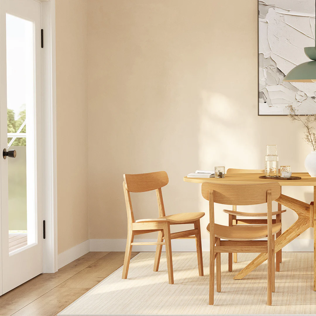 Ecole Oak Dining Chair | Mid-Century Modern Comfort