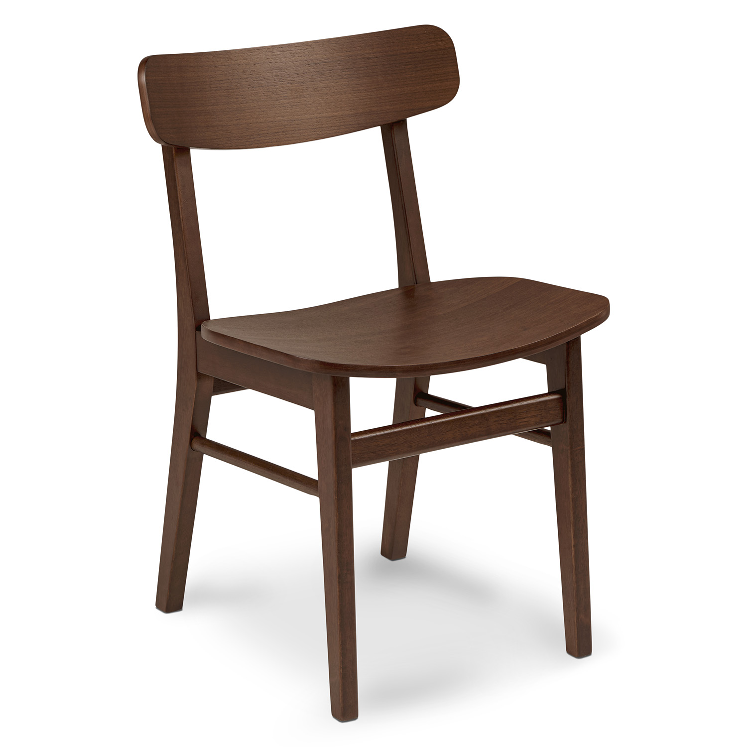 Ecole Oak & Roam Tan Leather Dining Chair | Article