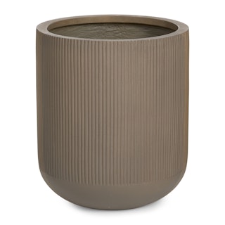Reya Small Indoor/Outdoor Planter - Concrete Gray