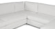 Beta Quartz White Right Conversational Sectional - Gallery View 8 of 10.