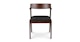 Zola Licorice Dining Chair - Gallery View 3 of 11.