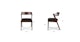Zola Licorice Dining Chair - Gallery View 11 of 11.