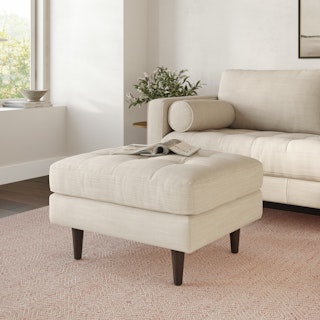 Sven 30" Ottoman - Biscuit Cream