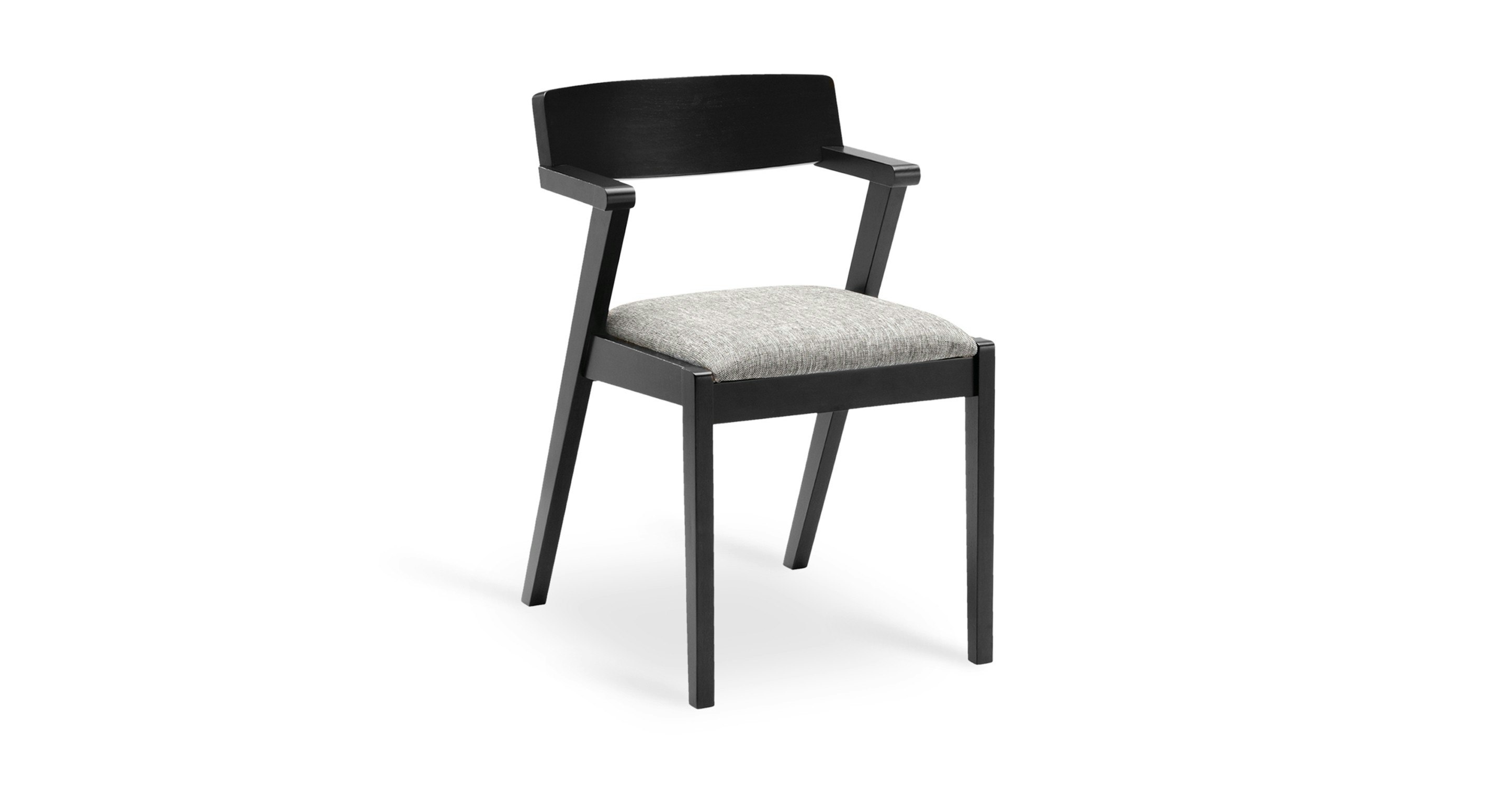 Zola Coral Ebony Dining Chair Dining Chairs Article Modern, Mid