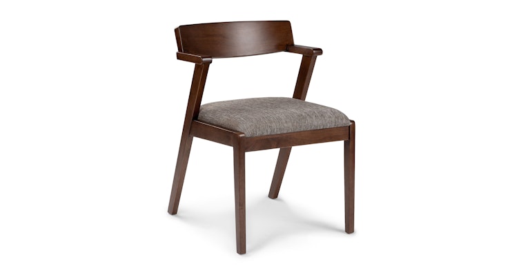 Zola Volcanic Gray Dining Chair - Primary View 1 of 11 (Open Fullscreen View).