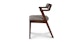 Zola Volcanic Gray Dining Chair - Gallery View 4 of 11.