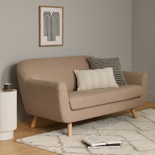 Gabriola 64" Loveseat - Sandstone Wool Bouclé