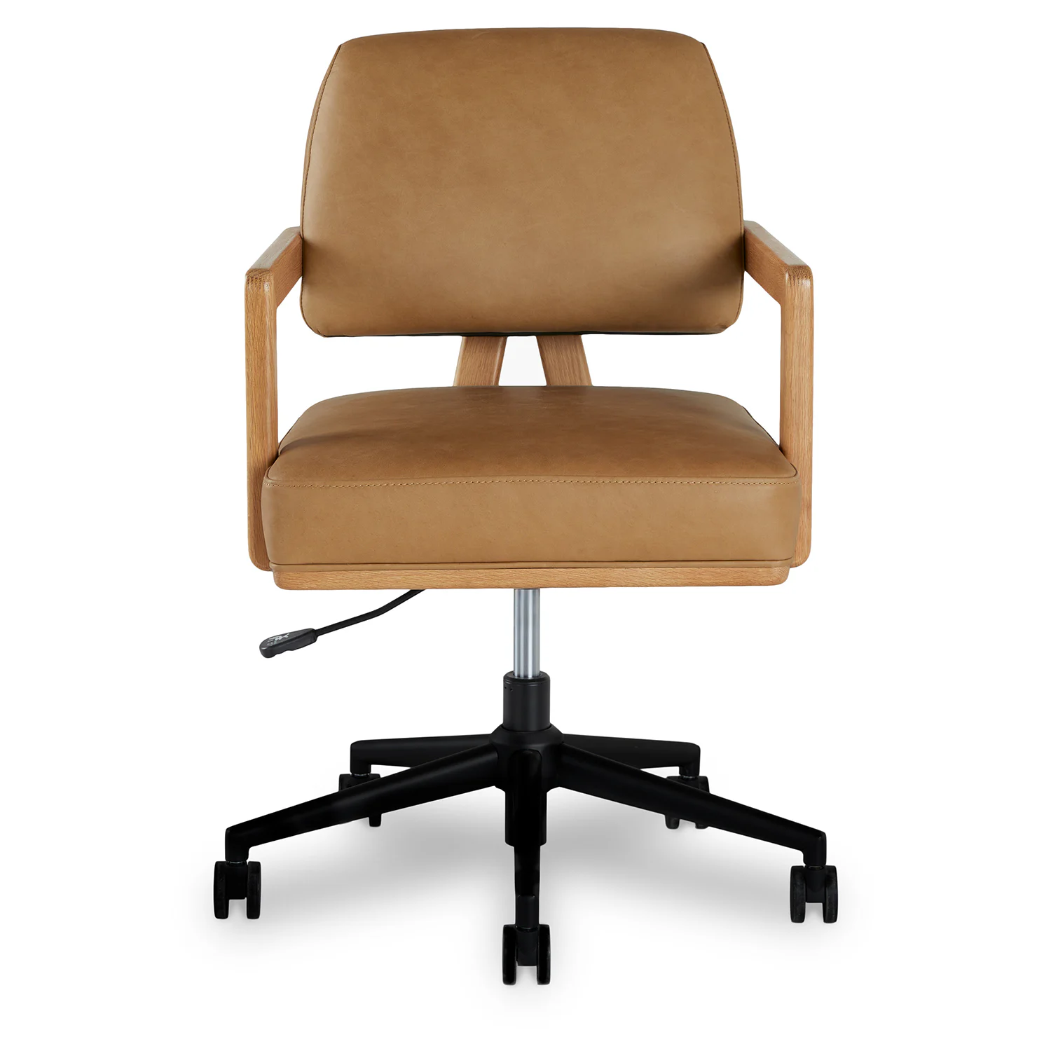 Aquila Leather Office Chair - Charme Tan