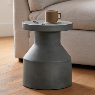Cabeo Short Side Table - Concrete Gray