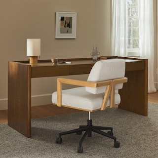Aquila Napa White Office Chair