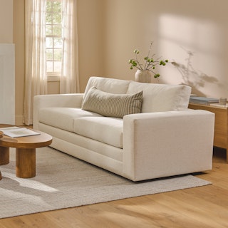 Riley 84" Sofa - Napa White